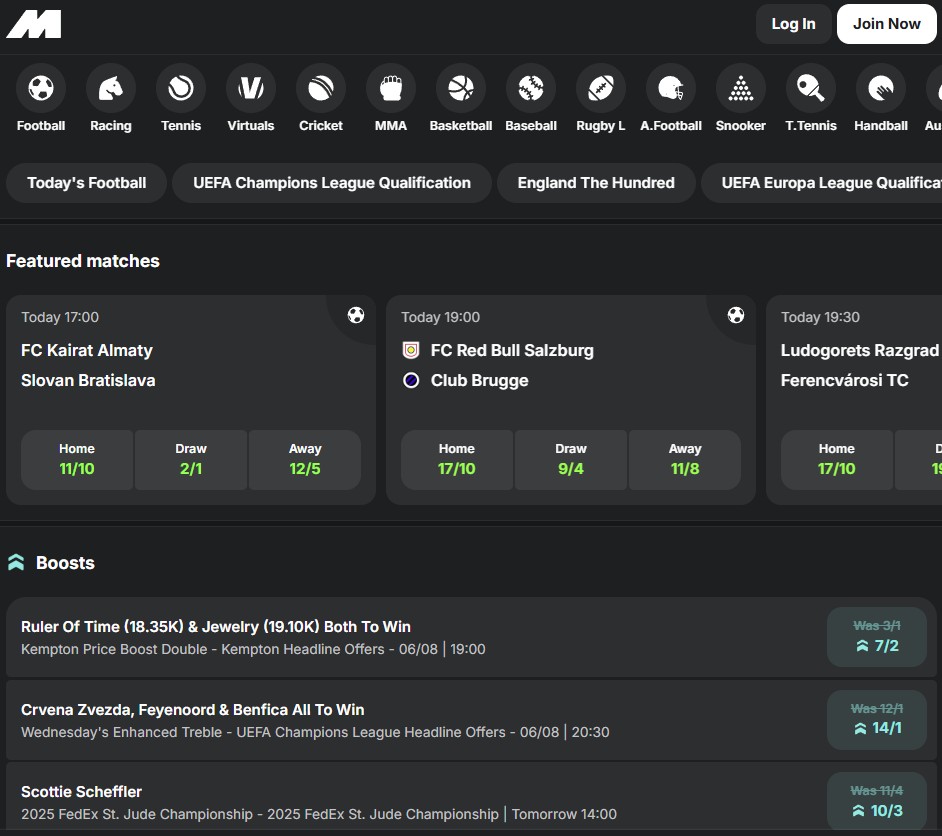 Best upcoming UK betting sites - midnite