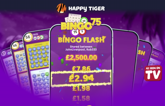 Happy Tiger Bingo - UK bingo sites