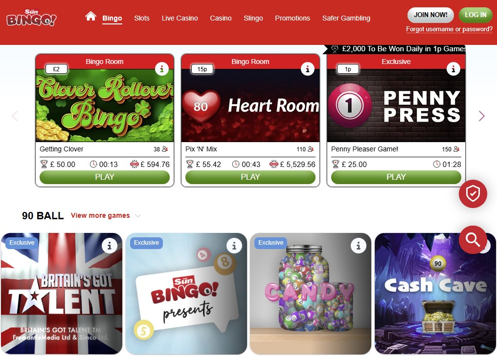 The Sun Bingo - Best UK Online Bingo sites