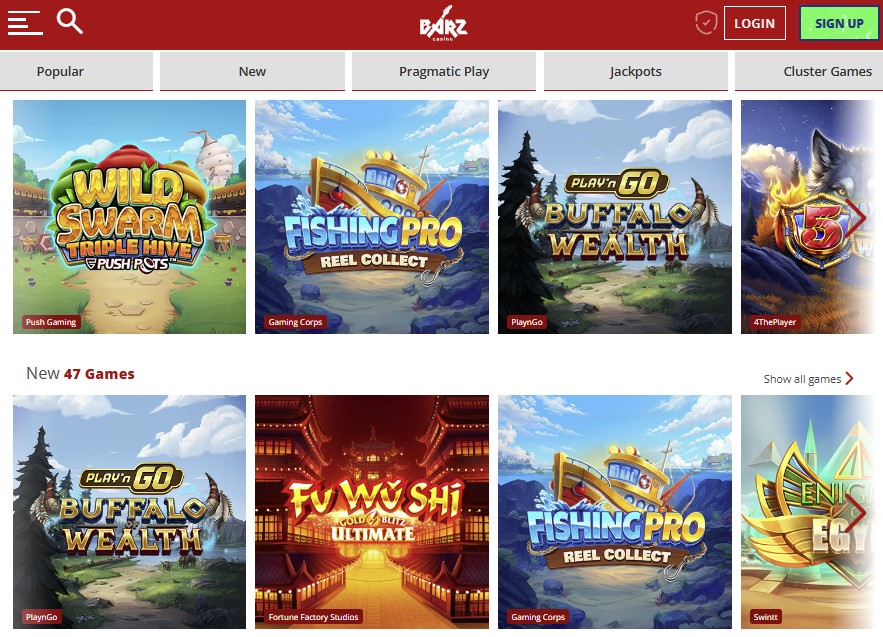 most popular 20 casino sites - Barz